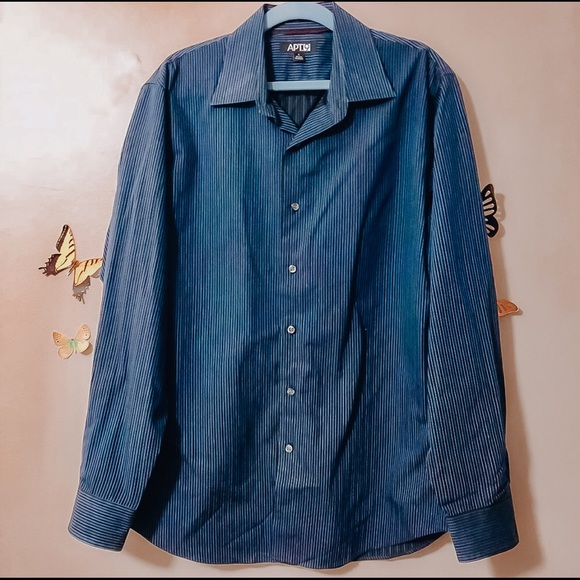 Apt 9 Men’s Long Sleeve Button Down - Picture 2 of 6